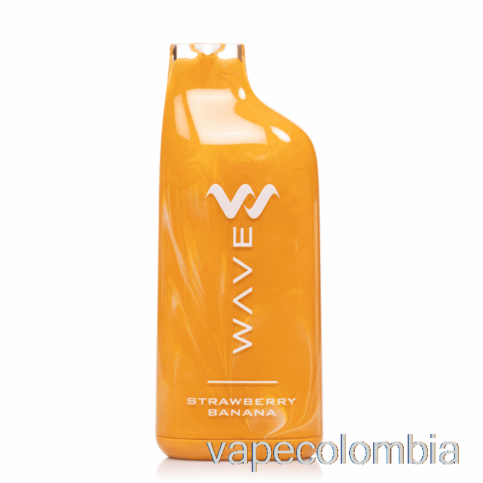 Kit De Vapeo Completo Wavetec Wave 8000 Desechable Fresa Plátano
